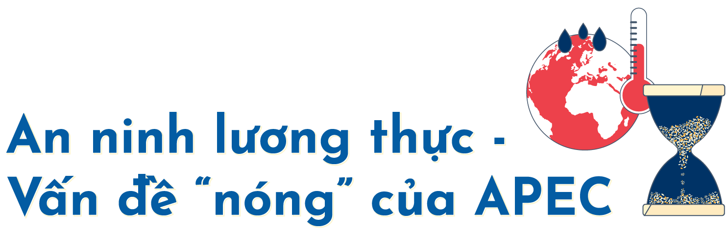 Nông nghiệp bền vững và an ninh lương thực – Trọng tâm ưu tiên
hợp tác của APEC