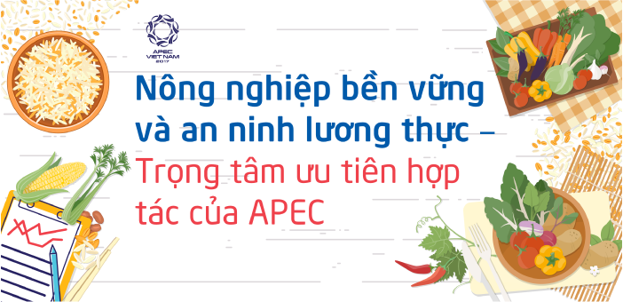 Nông nghiệp bền vững và an ninh lương thực – Trọng tâm ưu tiên hợp tác của APEC