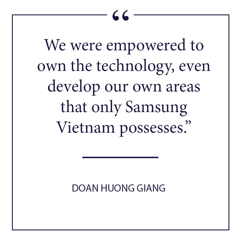 Chia sẻ của chị Đoàn Hương Giang