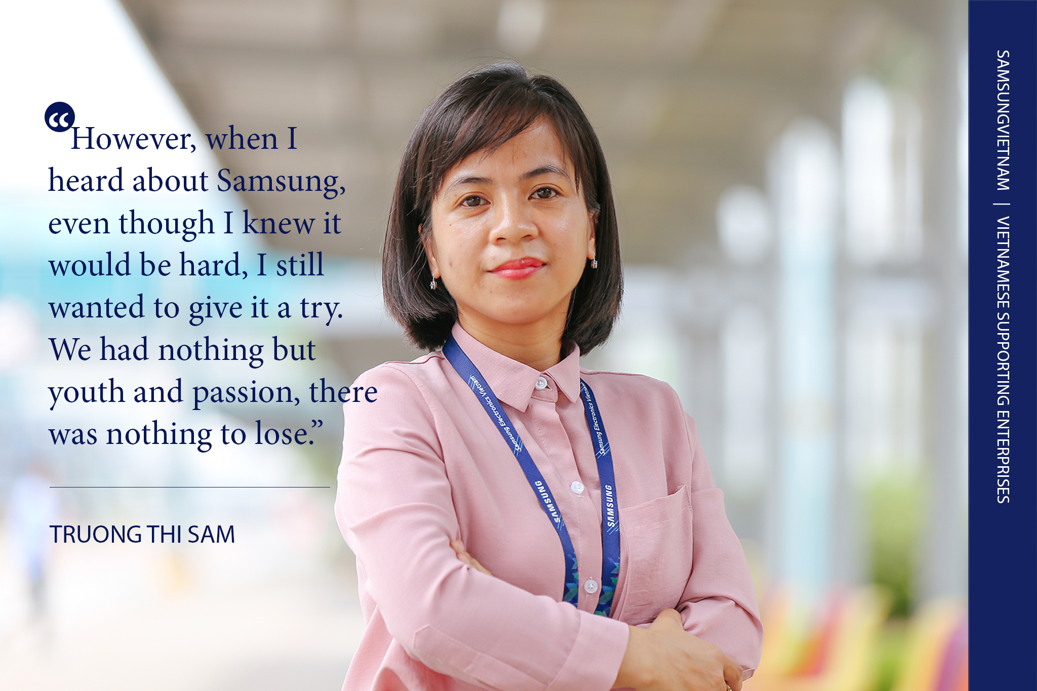 Trương Thị Sâm. (Ảnh Minh Sơn)